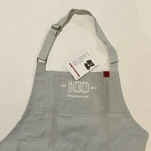New KitchenAid Apron 100 Years Anniversary Celebration Limited Release Blue-Gray